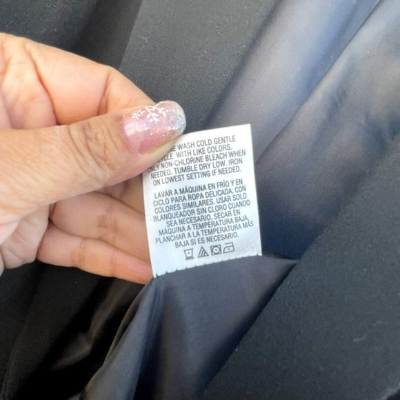 Sz 4P Women's Covington Petite Essentials Lined Blazer Jacket black - Picture 5 of 6